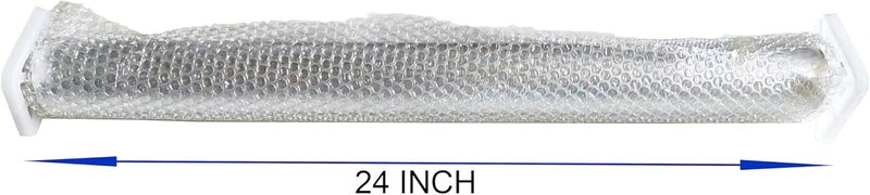 Hardypac 24 inch extra wide Heavy Duty Aluminum Foil Roll, 300 Square Feet, 24 Inch x 150 Feet, kitchen wide tin foil grill foil paper for cooking, baking, wrapping, BBQ aluminum paper heavy duty. - Image 3